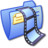 Folder Blue Video 2 Icon